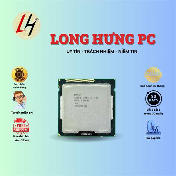 CPU intel core i5 2400 2nd