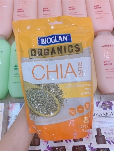 Hạt Black Chia Seeds Healthy Way Organics Úc 500g