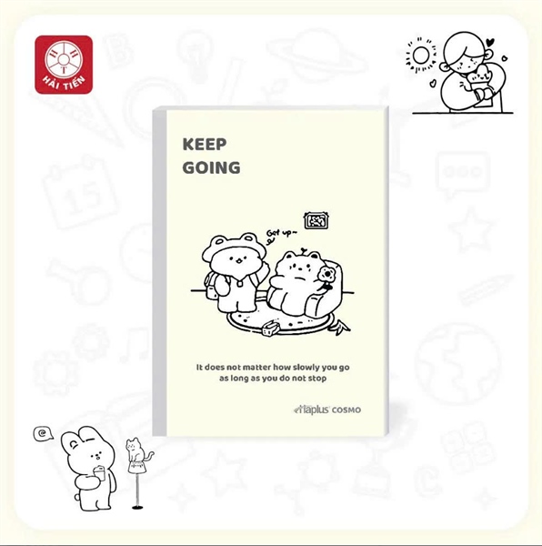 Vở kẻ ngang Hải Tiến Cosmo 120trang 6430