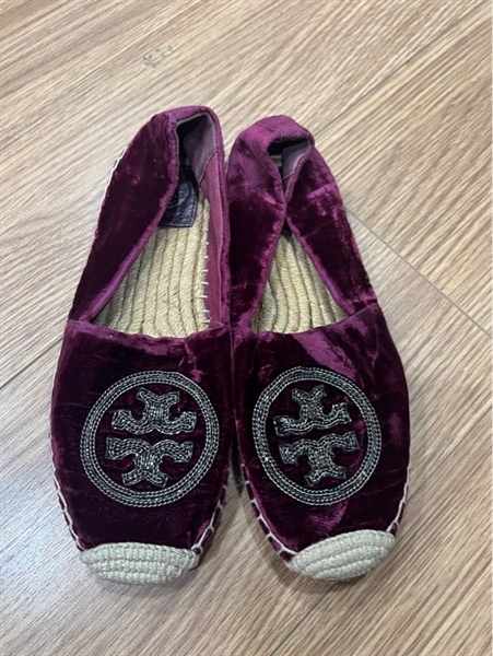 Giày Tory Burch đỏ đô+