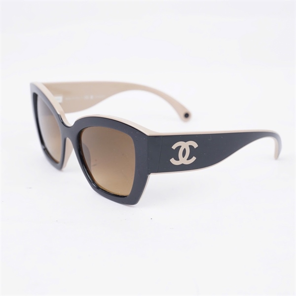 Kính Chanel đen pha nude 6058 c534/M2 (53-19-140) KG+