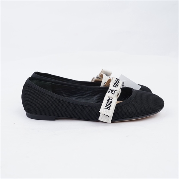 Giày Dior đen quai trắng sz37 KG+