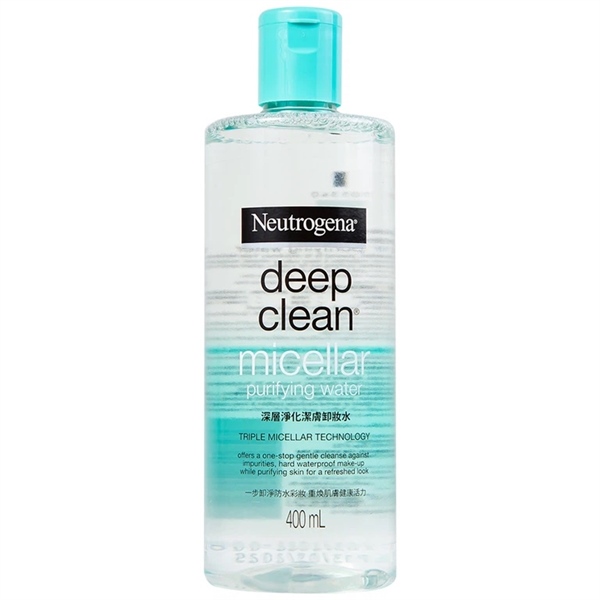 Nước tẩy trang Neutrogena deep clean micellar purifying water Chai 400ml