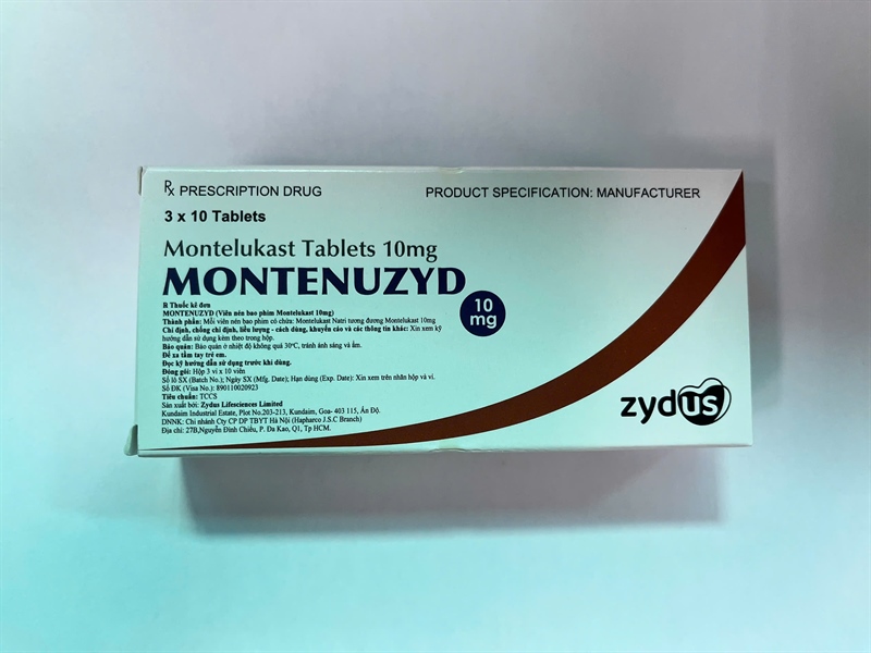 Montenuzyd montelukast 10mg zydus (h/30v)