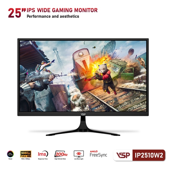 Màn hình 25 inch VSP IP 2510 W2 ( FHD IPS 200hz HDMI DisplayPort )
