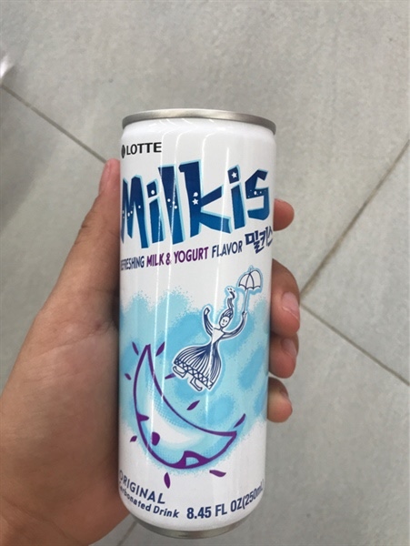 Soda sữa Milkis truyền thống 250ml