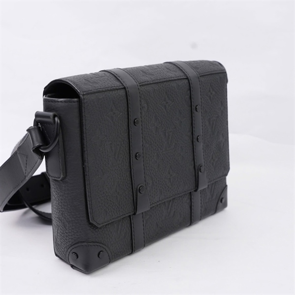 Túi LV Soft Trunk hoa đen sz24 (BMC) KG+