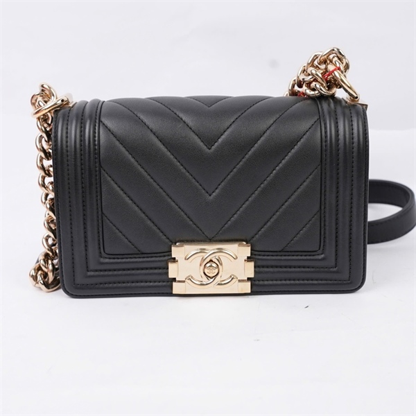 Túi Chanel Boy đen (26351661) sz20 (BMC) KG+