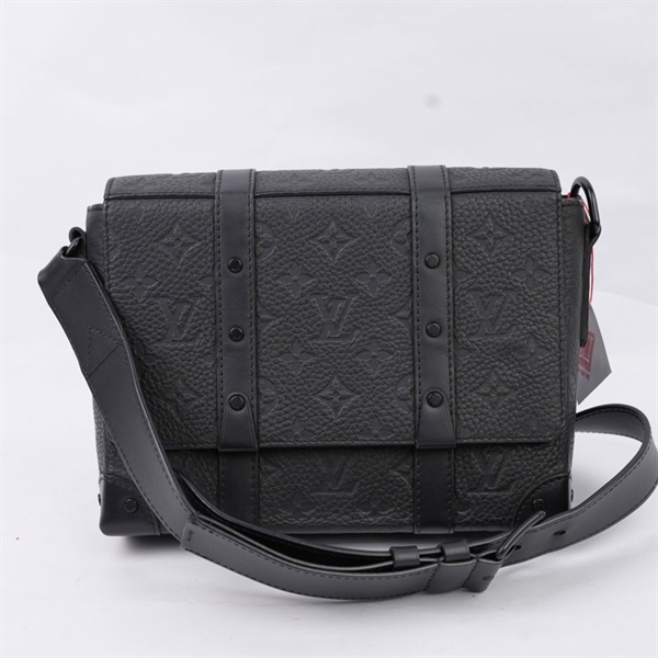 Túi LV Soft Trunk hoa đen sz24 (BMC) KG+