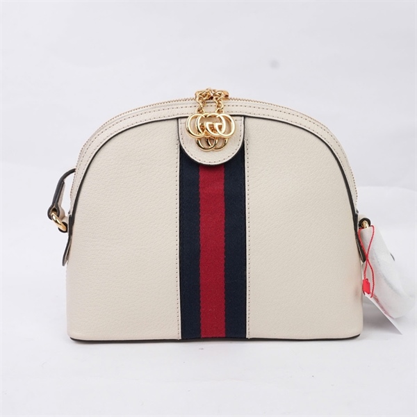 Túi GG Ophidia trắng (499621-486628) sz23 (BMC) KG+