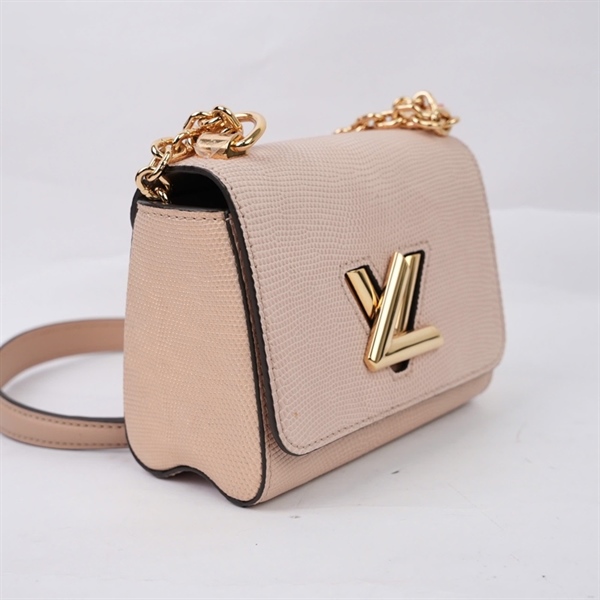 Túi LV Twist hồng kèm gương sz15 (BMC) KG+