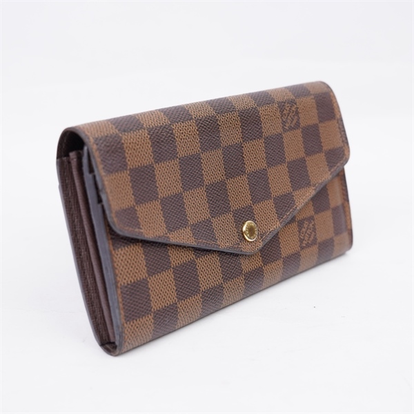 Ví LV ô vuông nâu có nắp (LT) KG+