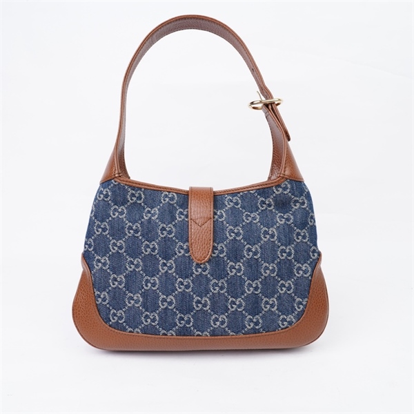 Túi GG Jackie 1961 xanh (636706-520981) sz27 (LN) KG+