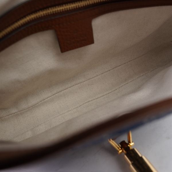 Túi GG Jackie 1961 xanh (636706-520981) sz27 (LN) KG+