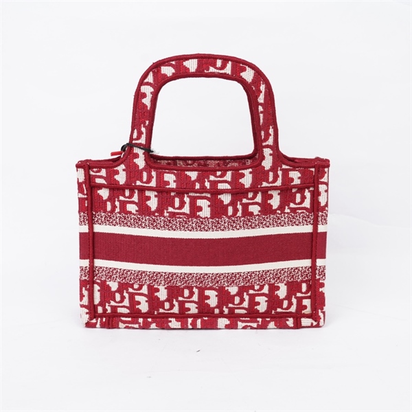 Túi Dior Tote đỏ (50-MA-0212) sz22 (LN) KG+