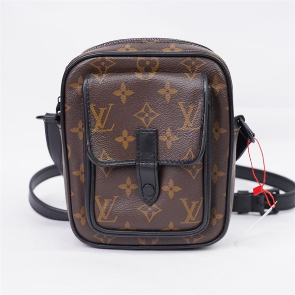 Túi LV đeo chéo hoa nâu sz14 (LT) KG+