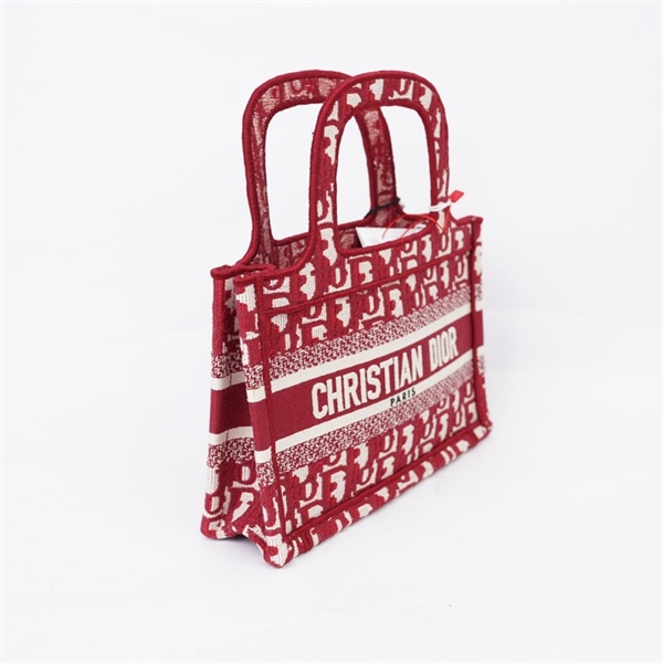 Túi Dior Tote đỏ (50-MA-0212) sz22 (LN) KG+