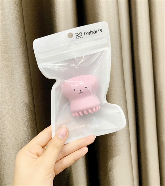 (VAT) Mút rửa mặt bạch tuộc -HABARIA