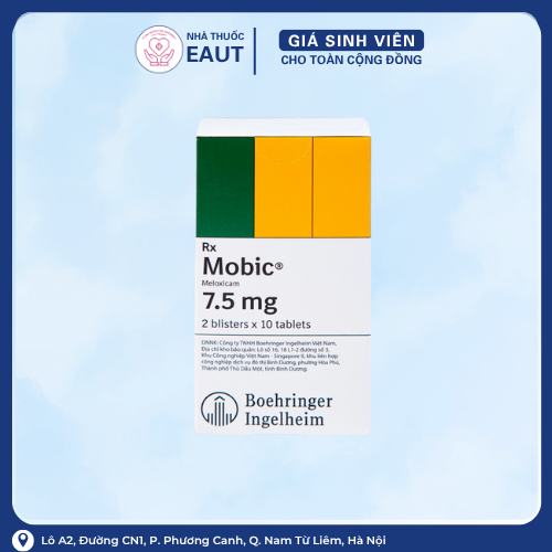 MOBIC 7.5MG BOEHRINGER 2X10