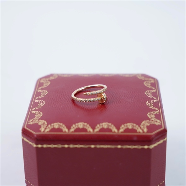 Nhẫn Cartier đinh đính kim (RWI592) sz51 (A-T) KG+