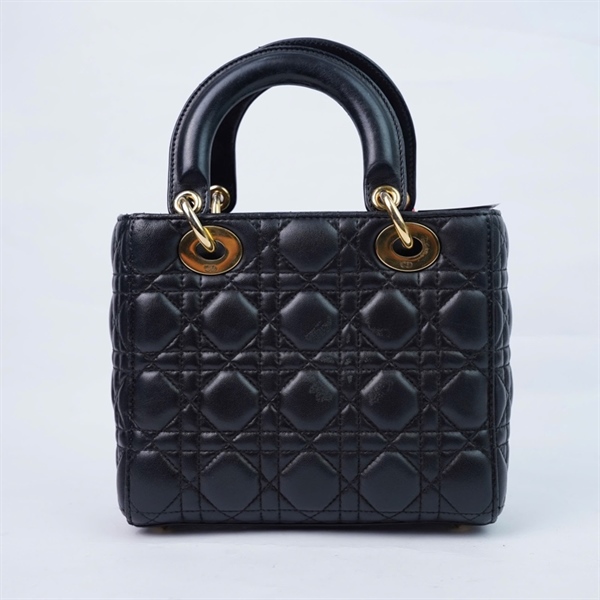 Túi Dior Lady đen (29-MA-0127) szS KG+