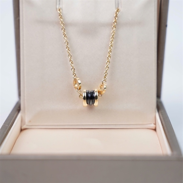 Vòng tay Bvlgari đen (A-T) KG+