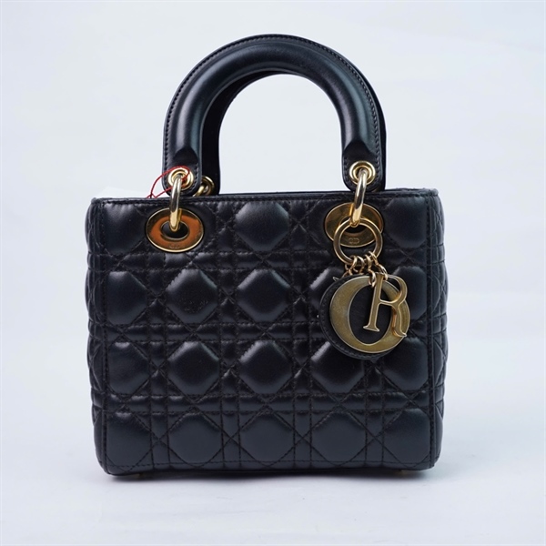 Túi Dior Lady đen (29-MA-0127) szS KG+