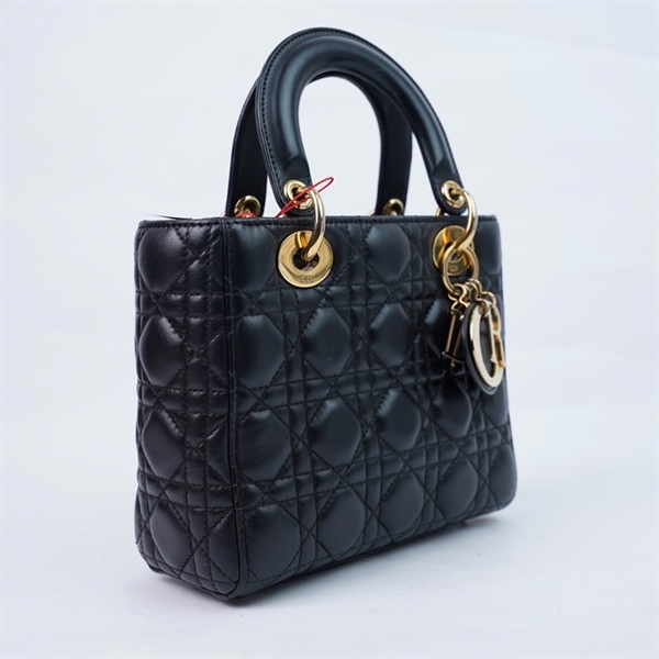 Túi Dior Lady đen (29-MA-0127) szS KG+