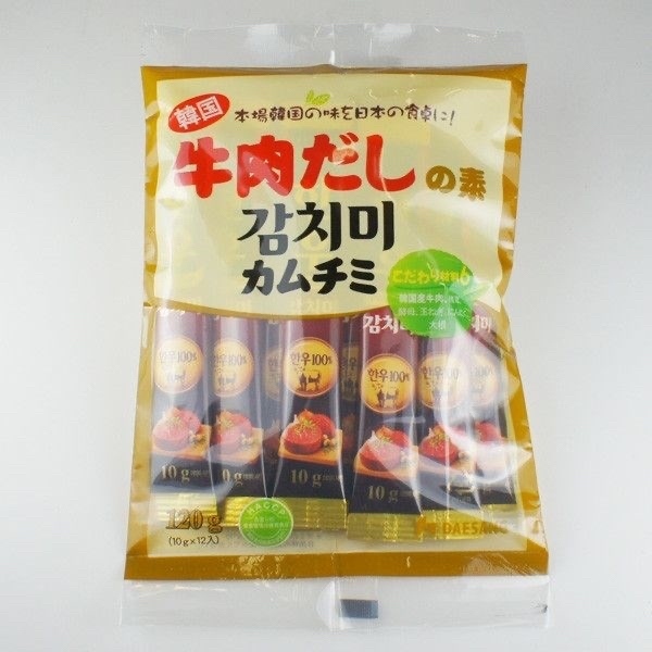 Súp thịt bò Daesang moto kamuchimi 牛肉だし