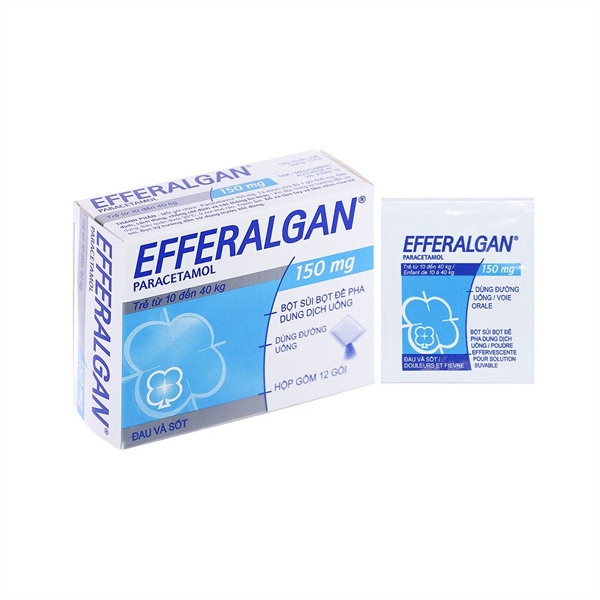 Efferagal 150mg (H*12gói) - Pháp