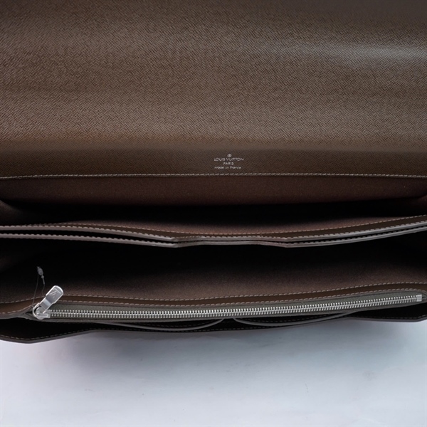 Túi LV cặp táp nâu kèm 2 chìa KG+