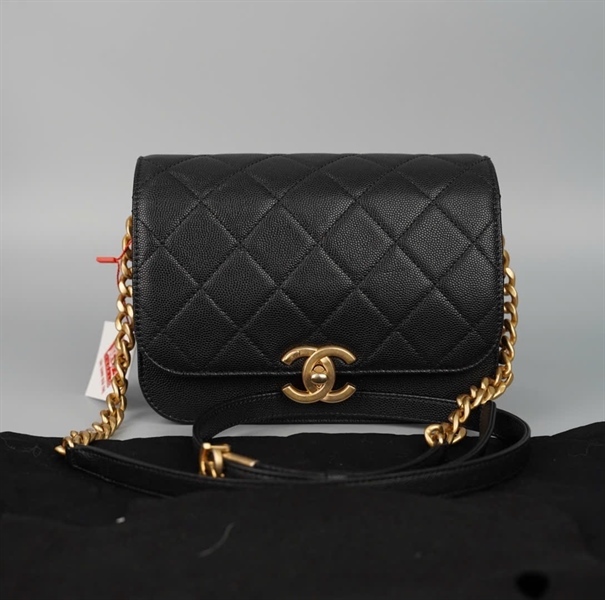 Túi Chanel đen (E5AC9CH0) sz19 KG+