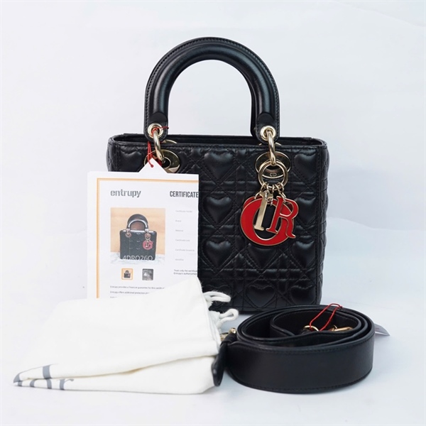 Túi Dior Lady đen (29-MA-0251) szS (HC) +