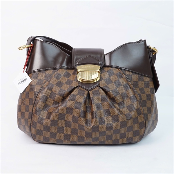 Túi LV Sistina ô vuông nâu sz37 KG+