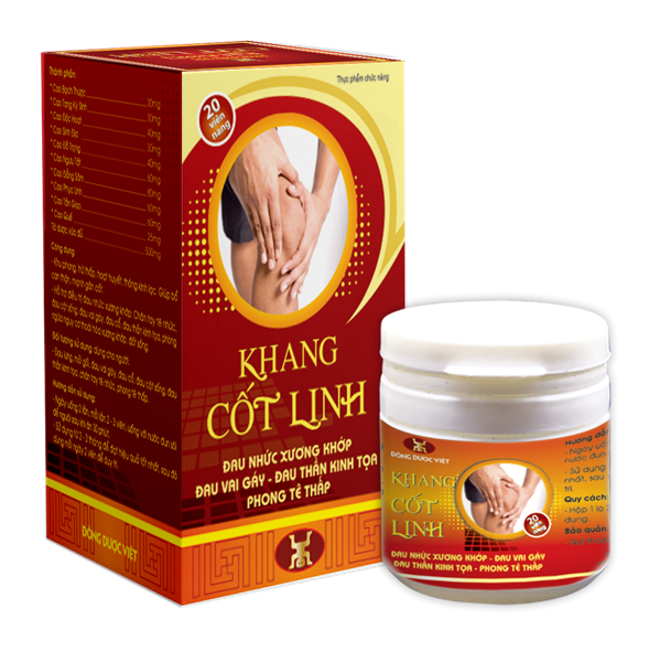 Khang cốt linh (Dùng cho người bị phong tê thấp) (Lọ 50 viên) - Đông Dược Việt