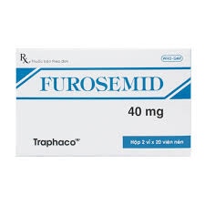 Furosemid 40mg (H*2vỉ*20viên) - Traphaco