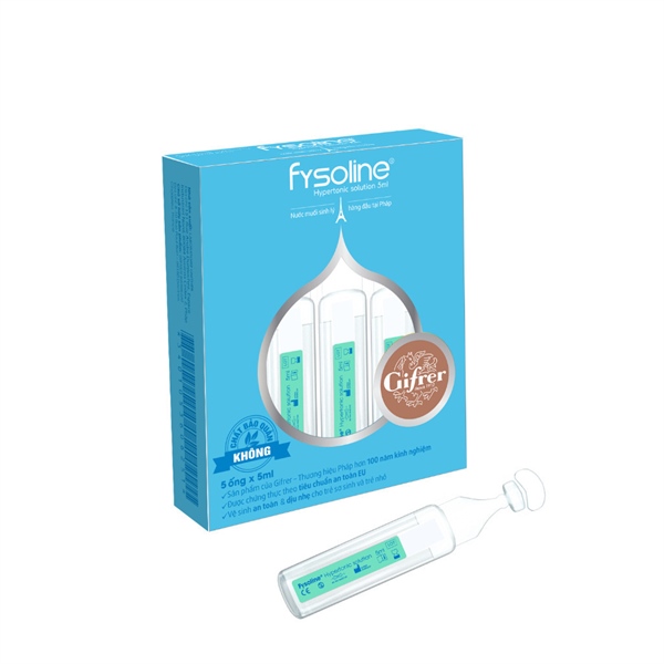 Fysoline Hypertonic Solution (Hộp 5 ống) - Sohaco