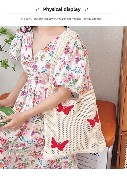 TÚI DỆT BƯỚM ĐỎ