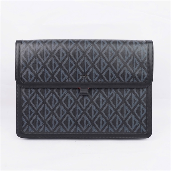 Túi Dior Clutch đen (16-BO-1202) sz34 (MV) KG+