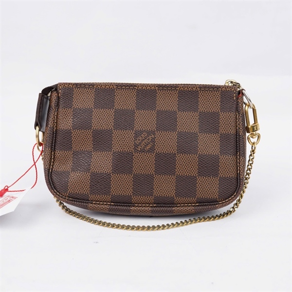 Túi LV Mini Pochette ô vuông nâu (DU3172) sz14 (MV) KG+