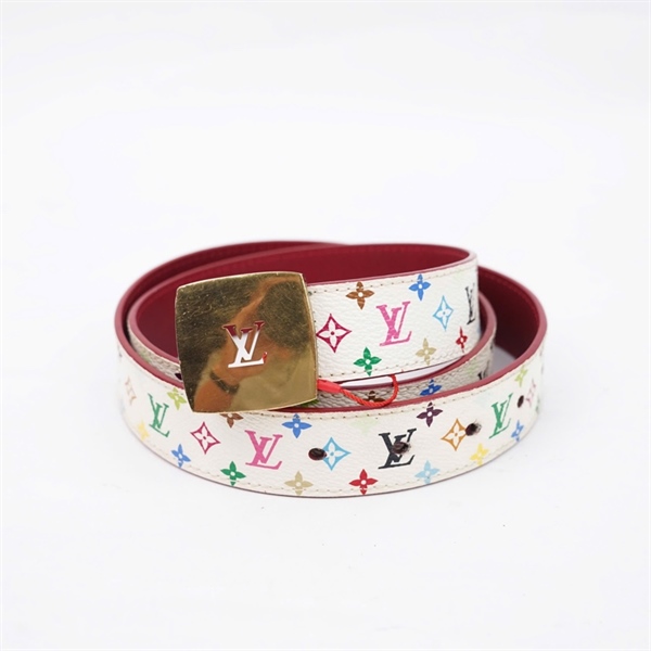 Thắt lưng LV Multicoler bản 3cm dài 100cm KG+