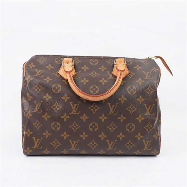 Túi LV Speedy hoa nâu có lót form (AA5019) sz30 KG+