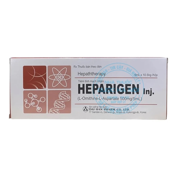 Heparigen Inj.500mg/5ml (Điều trị viêm gan, xơ gan) (H*10ống*5ml) - Korea