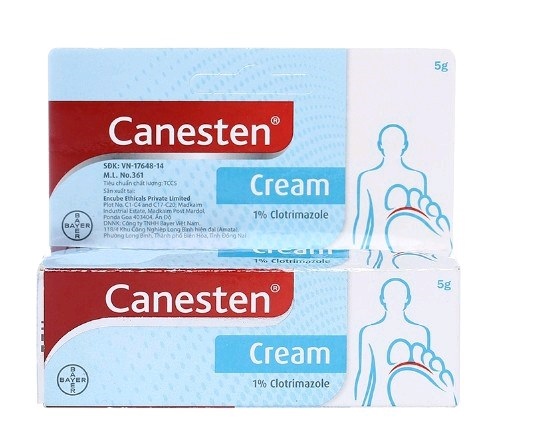 Canesten cream 5g - Ấn Độ