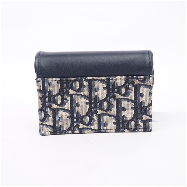 Ví Dior xám (43MA-0254) (A-T) KG+