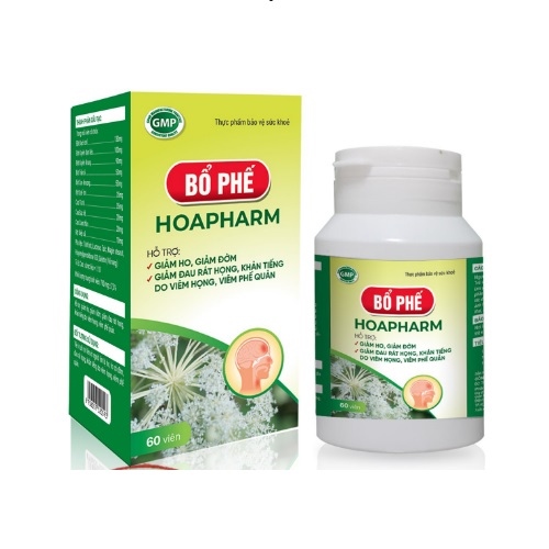 Bổ phế Hoapharm (Lọ 60 viên) - Amepro