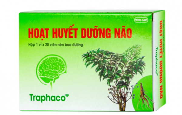 Hoạt huyết dưỡng não (K*60H*5Vỉ*20viên) - Traphaco