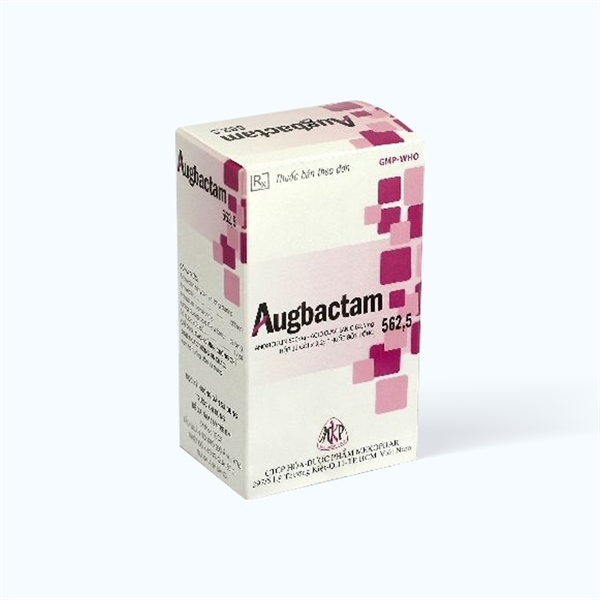 Thuốc Augbactam 500/62,5 (Hộp 12gói) - Mekophar