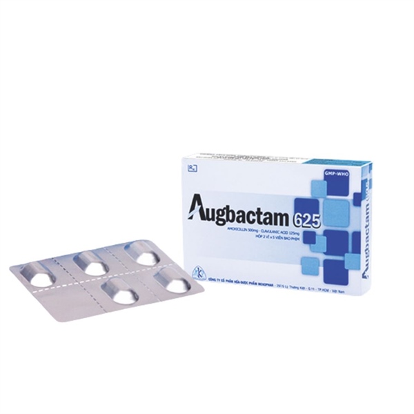 Thuốc Augbactam 625mg (H*10viên) - Mekophar