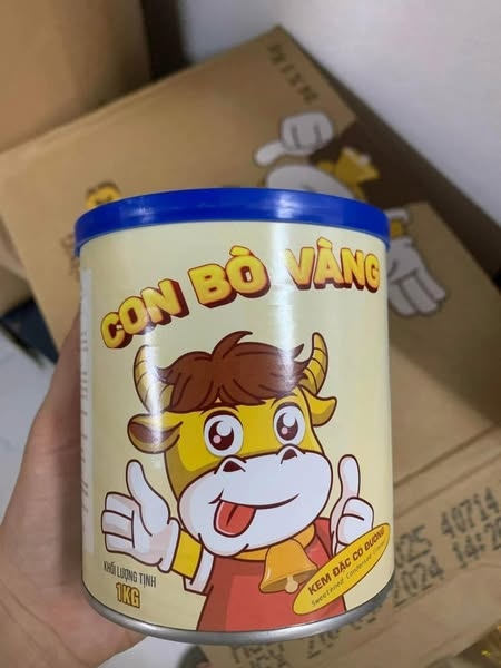 Sữa Đặc Con Bò Vàng 1Kg